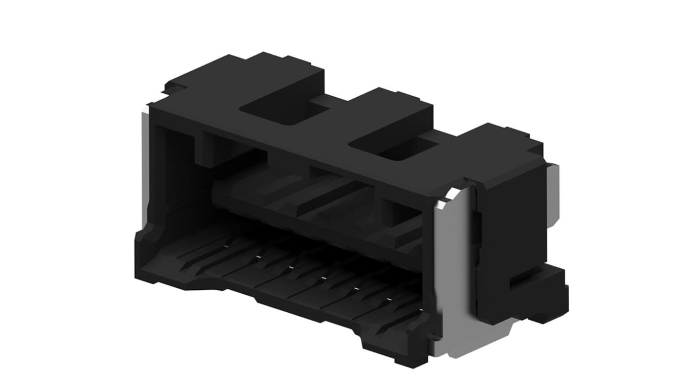 Gniazdo PCB 10 -pinowe raster: 1.5mm Gniazdo do montażu na płytce drukowanej Kąt Proste Montaż na płytce