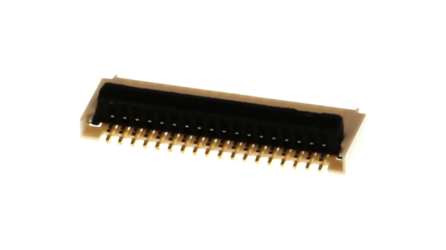 Molex, 503480, 503480-1800 0.5mm Pitch 18 Way Right Angle FPC Connector