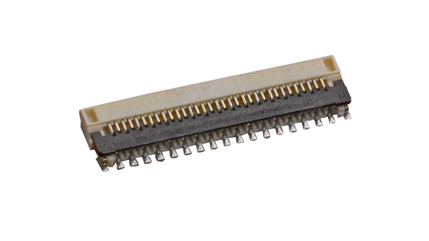 TE Connectivity FPC连接器, 23p, 0.3mm间距, SMT安装, 直角, 503566系列