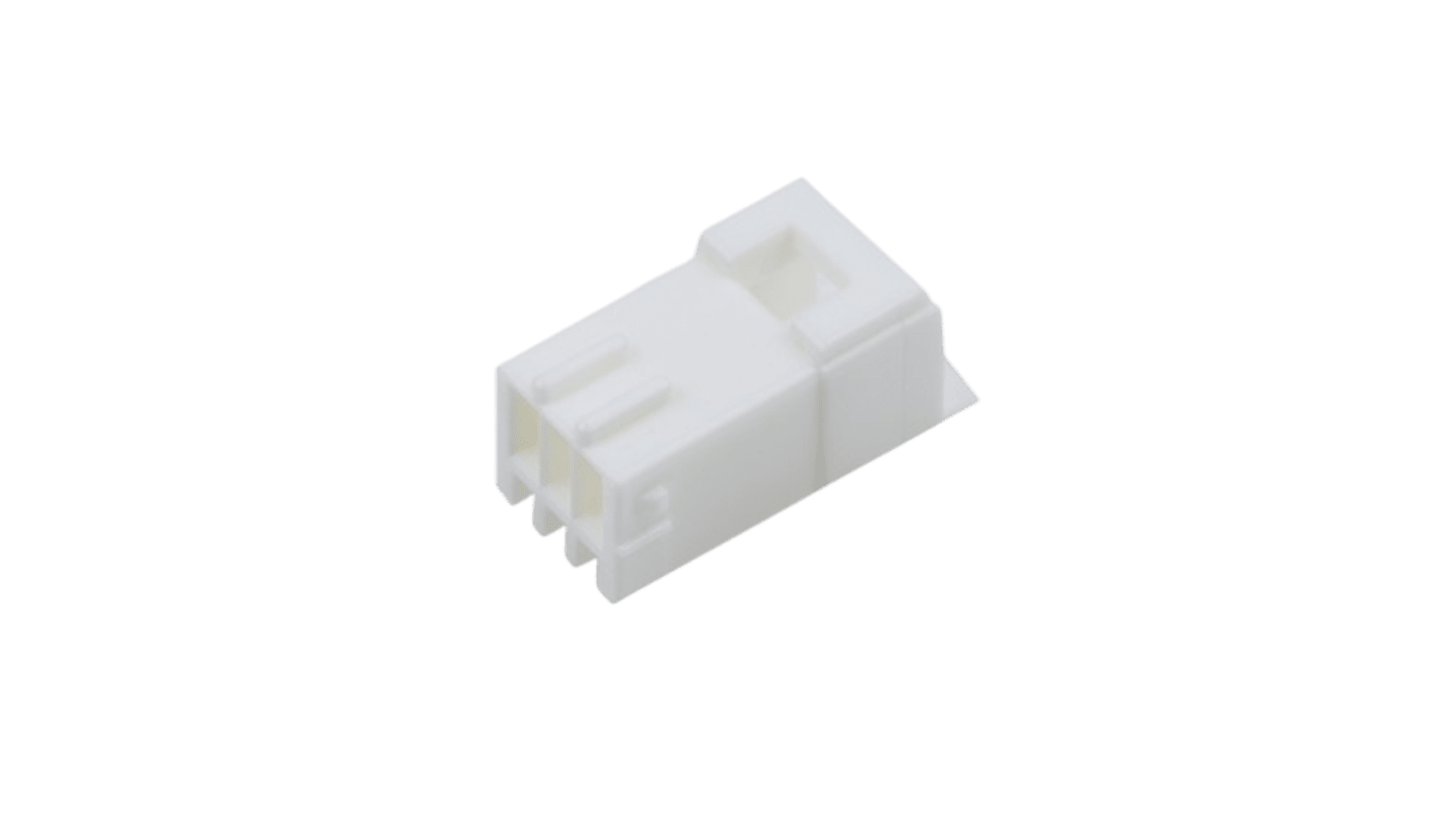Molex, 51227 Plug Connector Housing, 2mm Pitch, 3 Way, 1 Row
