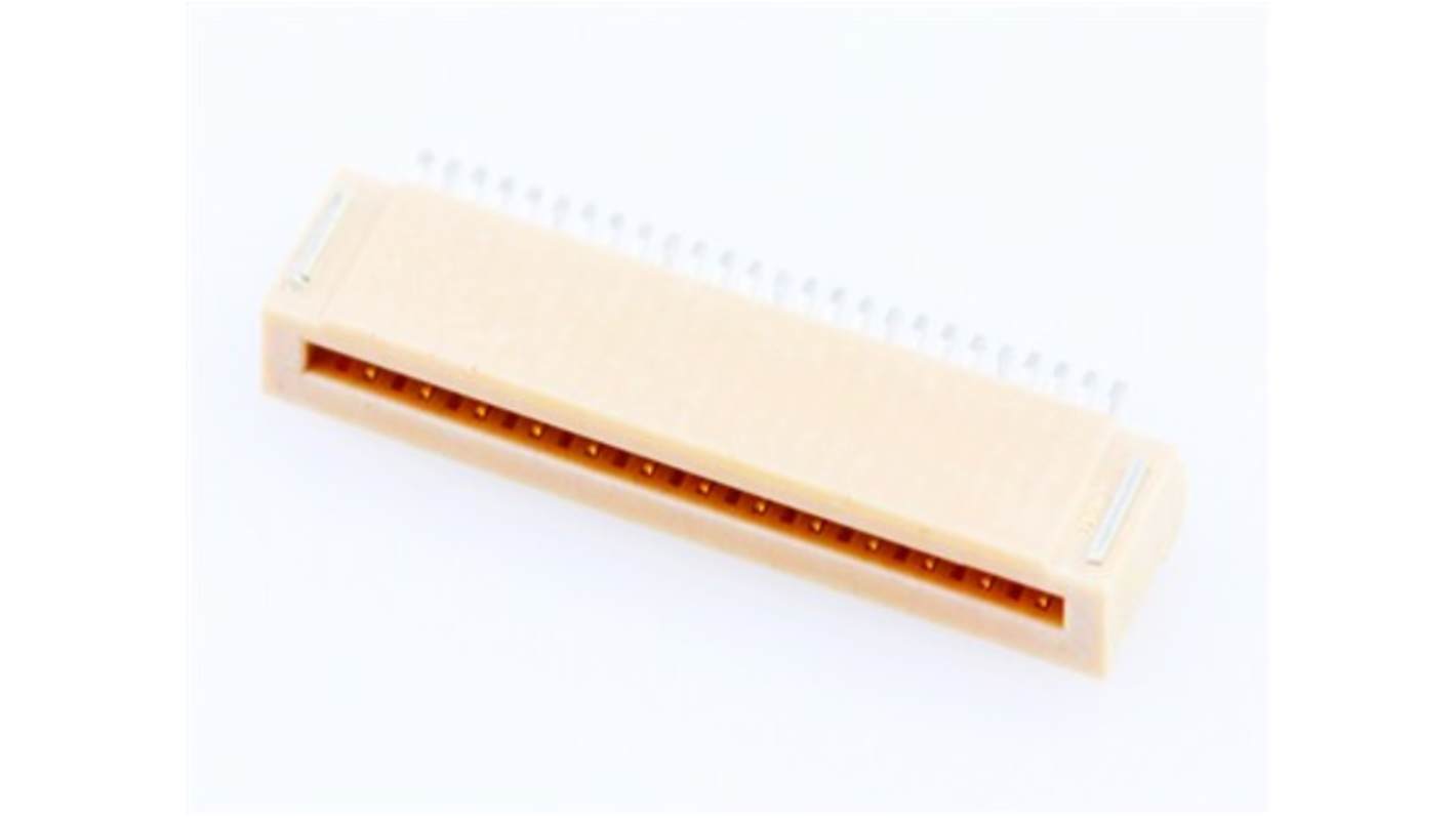 TE Connectivity FPC连接器, 0.5mm间距, SMT安装, 直角, 51281系列