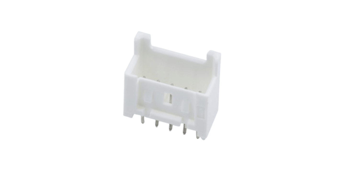 Molex 53375 Series Vertical Through Hole PCB Header, 5 Contact(s), 2.5mm Pitch, 1 Row(s), Shrouded