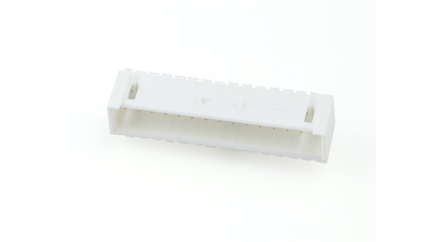 Molex 53426 Series Right Angle Through Hole PCB Header, 15 Contact(s), 2.5mm Pitch, 1 Row(s), Shrouded