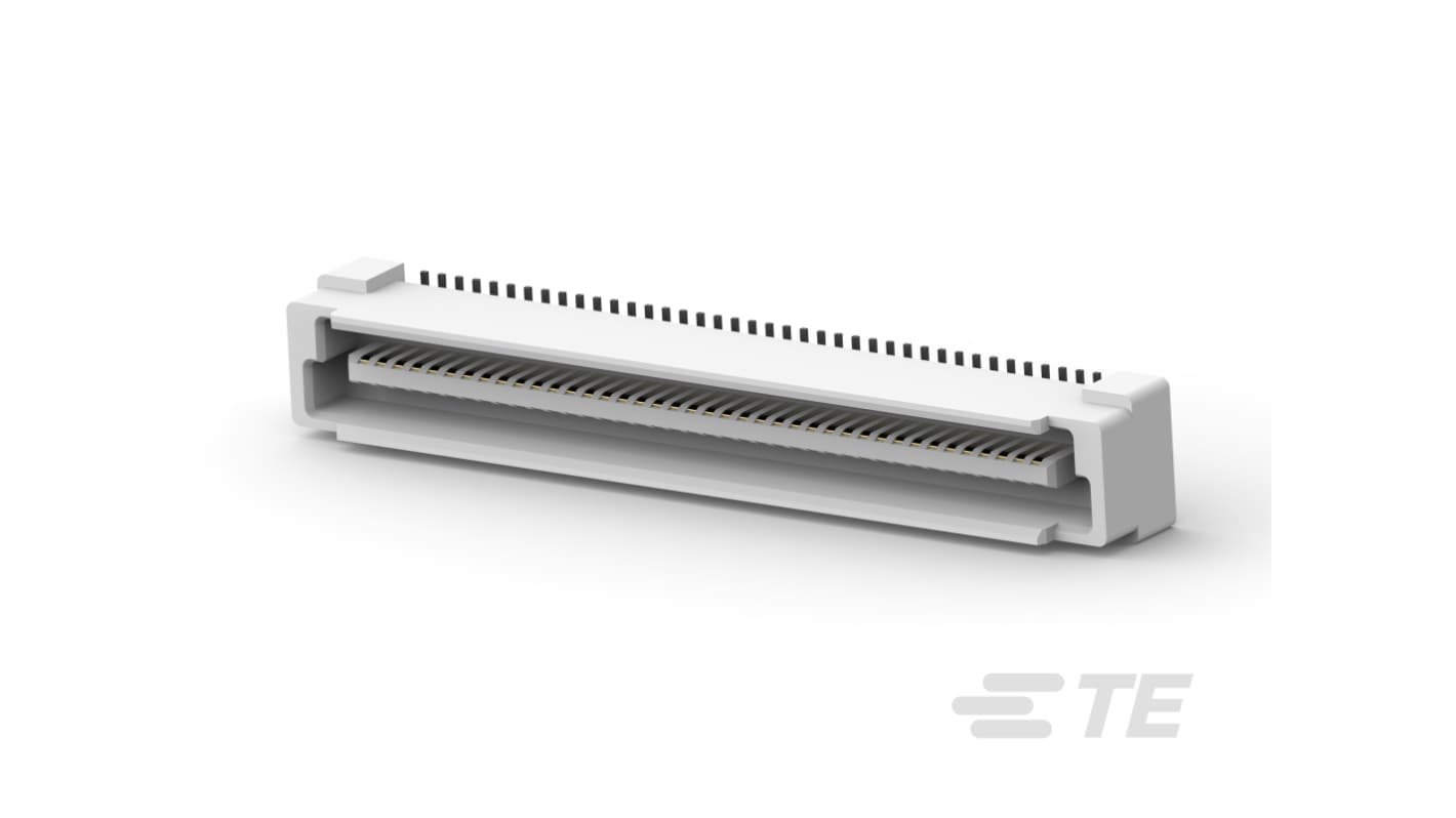 TE Connectivity 2-51 Series Board Mount Coaxial PCB Connector, Surface Mount Termination, Vertical Body