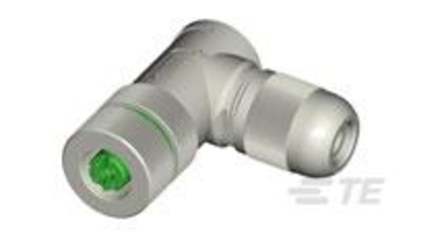 TE Connectivity Circular Connector, M12 Connector, Female, 3-2271 Series