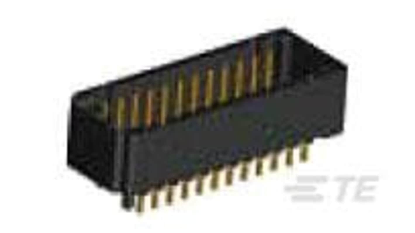 TE Connectivity AMP CT Series Vertical Board Mount PCB Header, 28 Contact(s), 2mm Pitch, 2 Row(s), Shrouded