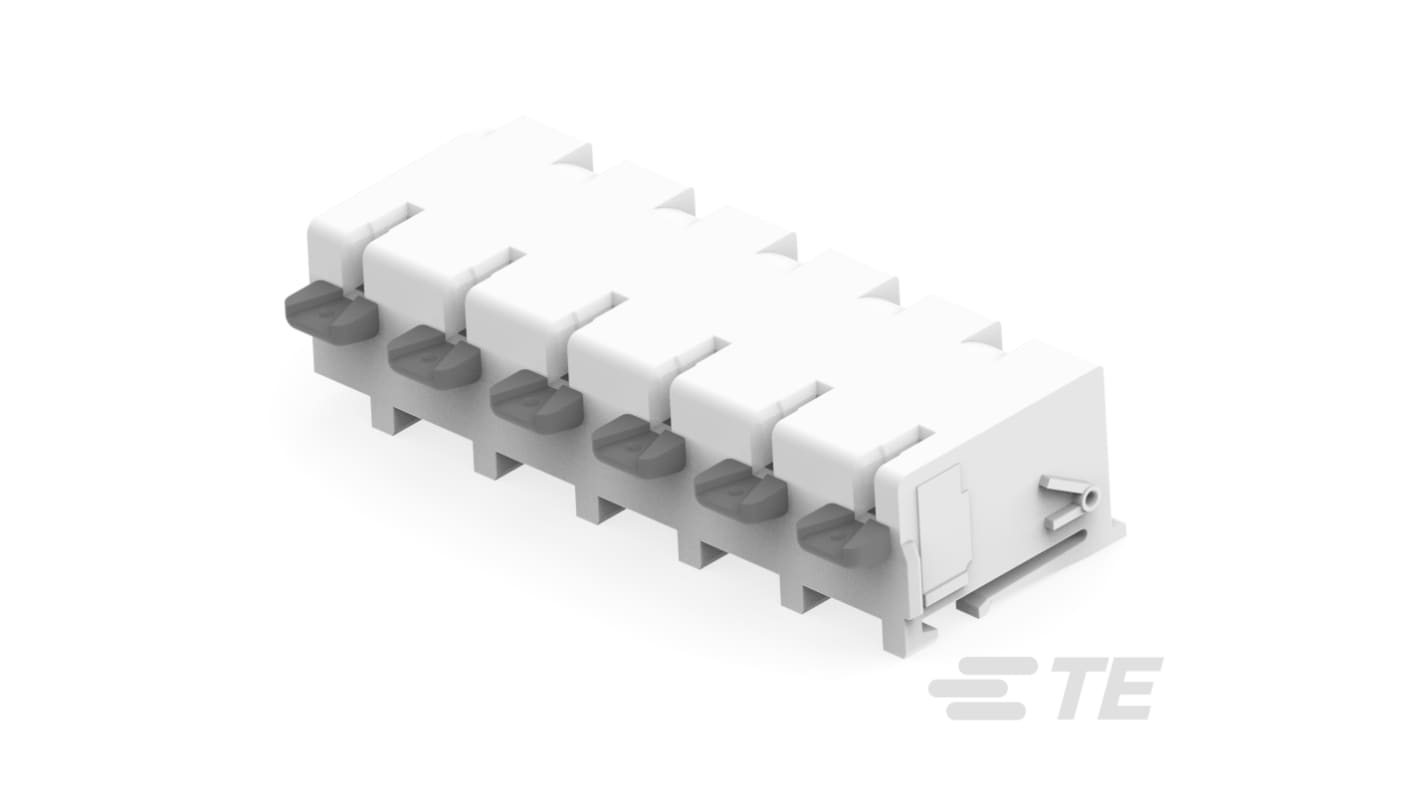 TE Connectivity, BUCHANAN Housing Plug, 8mm Pitch, 6 Way, 1 Row