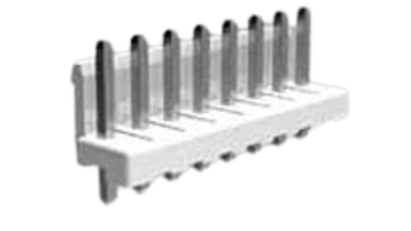 TE Connectivity 垂直 基板接続用ピンヘッダ 3極 3.96mm 1列, 基板実装