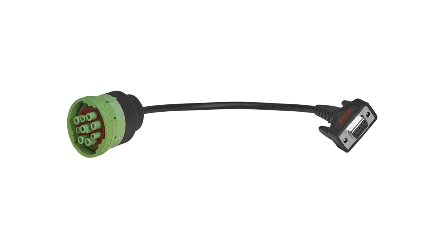 Kvaser CAN Female to D-sub 9-Pin Male Female Adapter