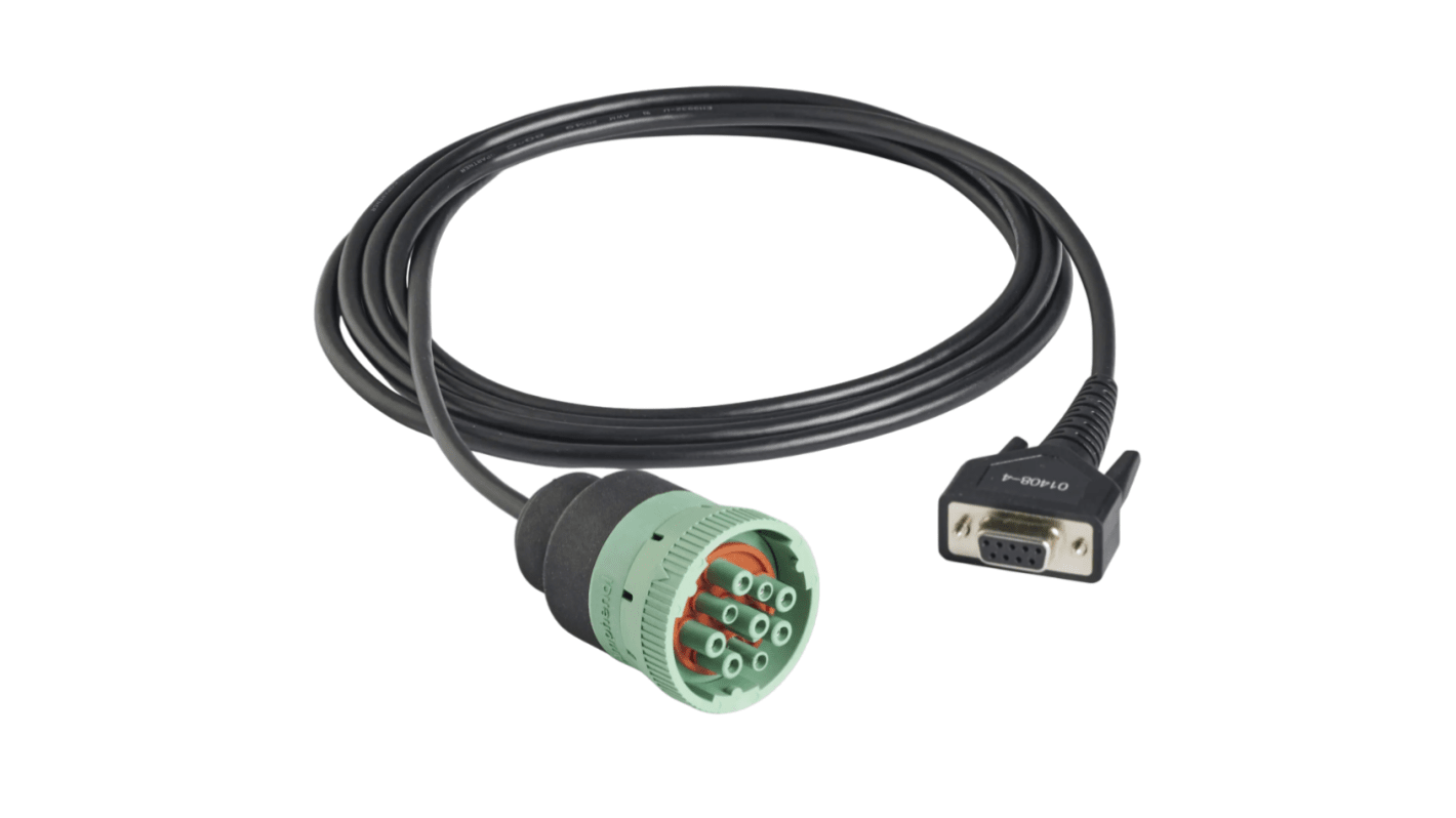 Kvaser CAN Male to D-sub, 9 Pin Female Adapter