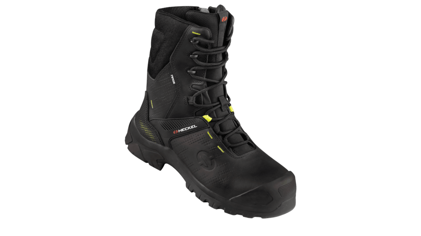 Heckel 67673 Black Composite Toe Capped Unisex Safety Boots, UK 3.5, EU 36