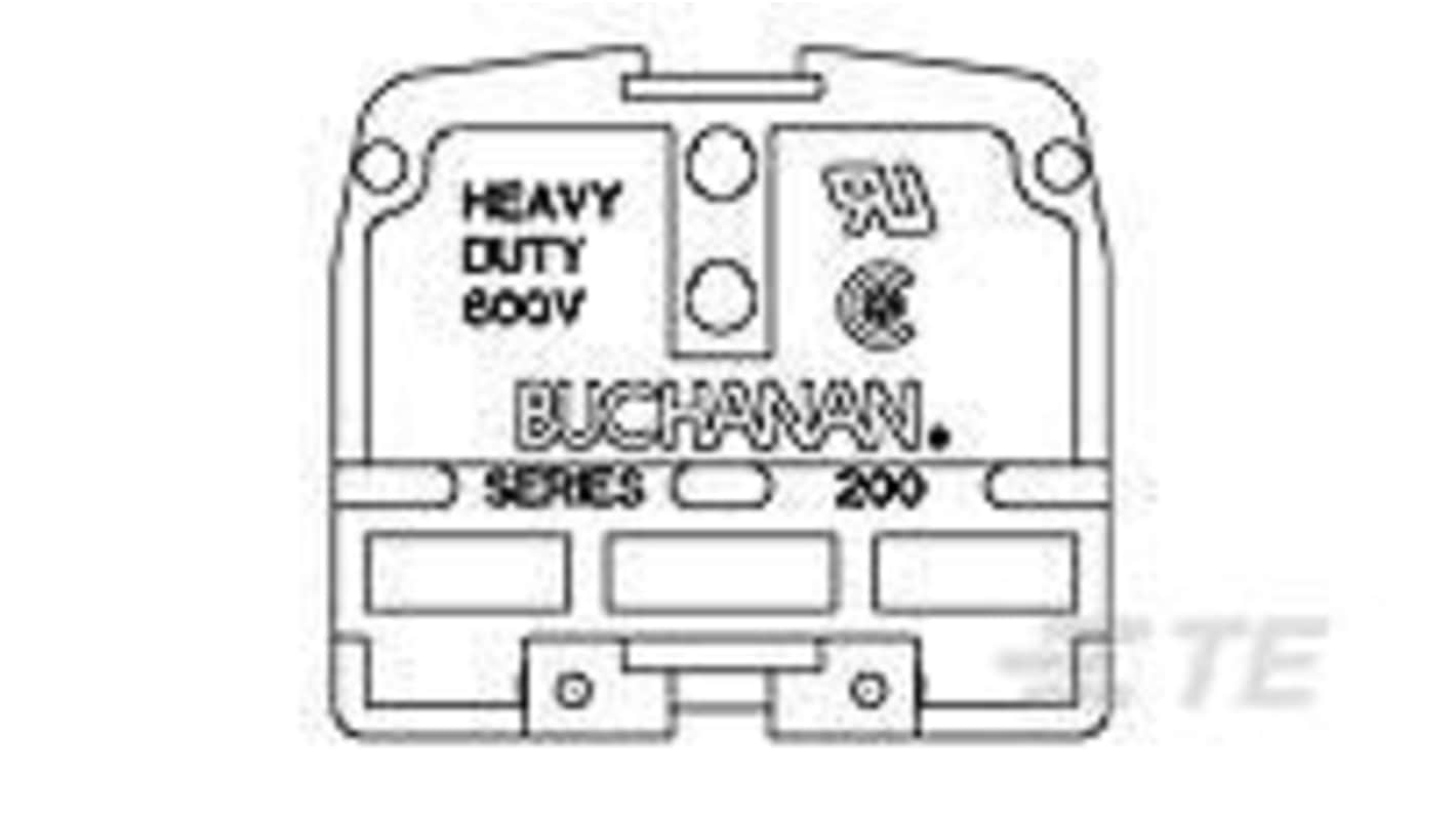 TE Connectivity 4-1437390-3 4-1437 Series, Screw Termination