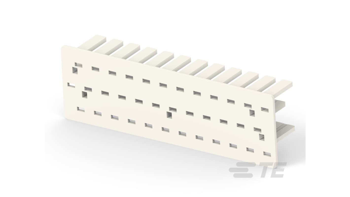 TE Connectivity, Econoseal Automotive Connector Accessory White 36 Way 344112-1