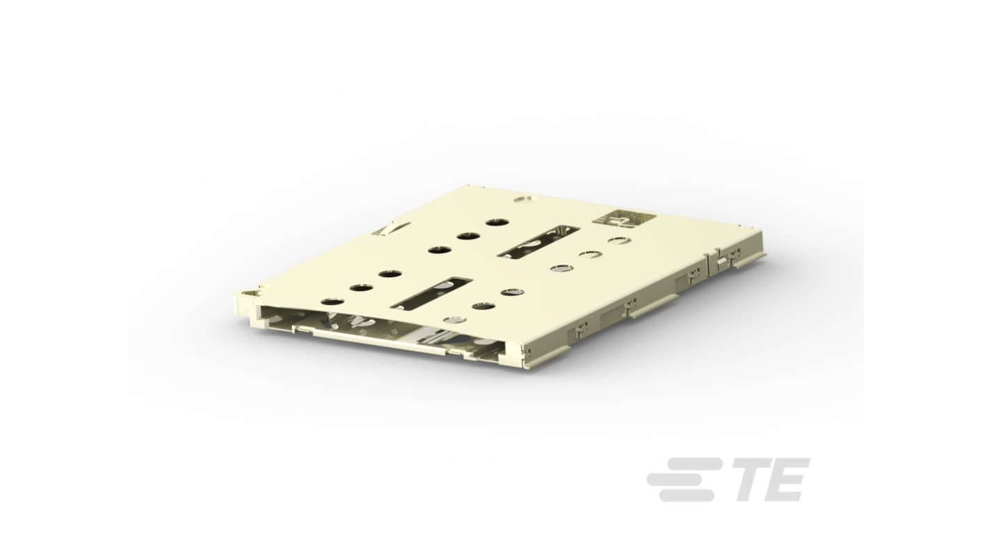 TE Connectivity SIMSIM卡座, 2p, 2.54mm间距, 表面安装端接, 直向