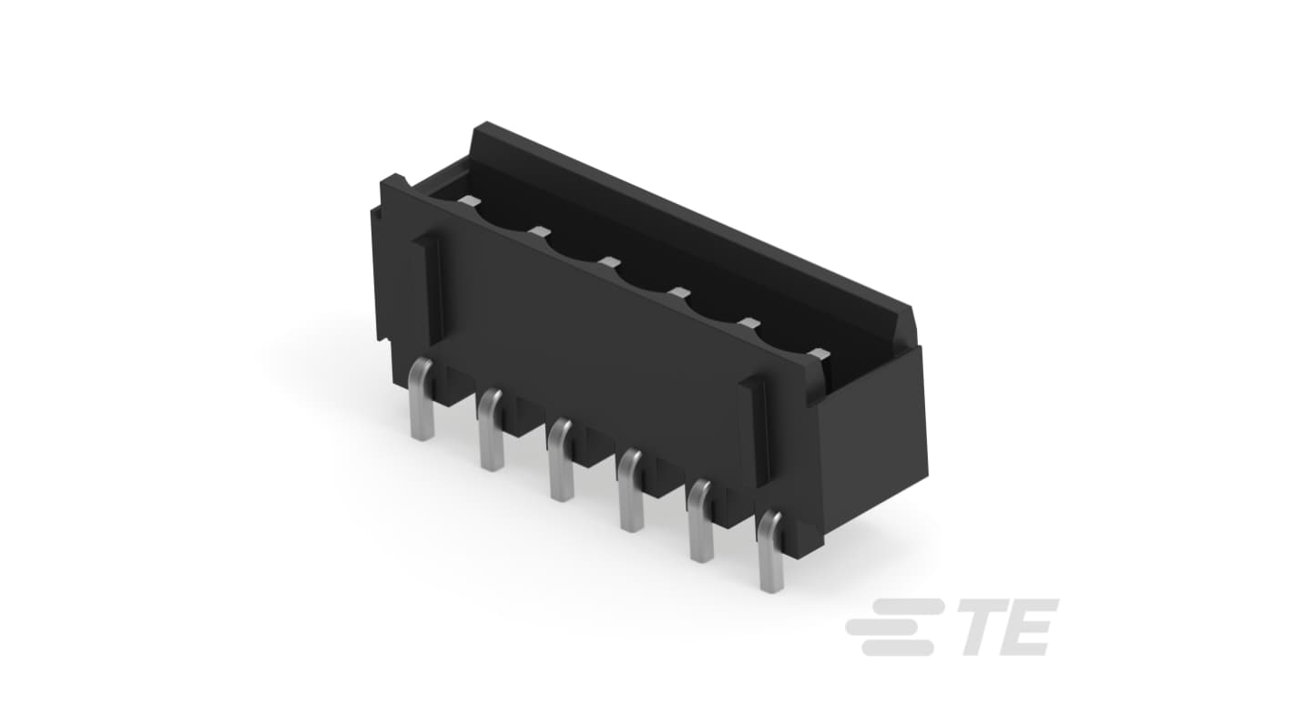 TE Connectivity, 23059, Vertical, Pluggable Terminal Block, Header, Board Mount, Through Hole Termination, 2305908-6