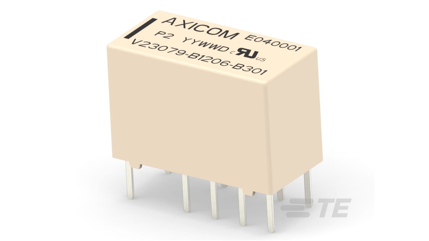 TE Connectivity Panel Mount Relay, DPDT