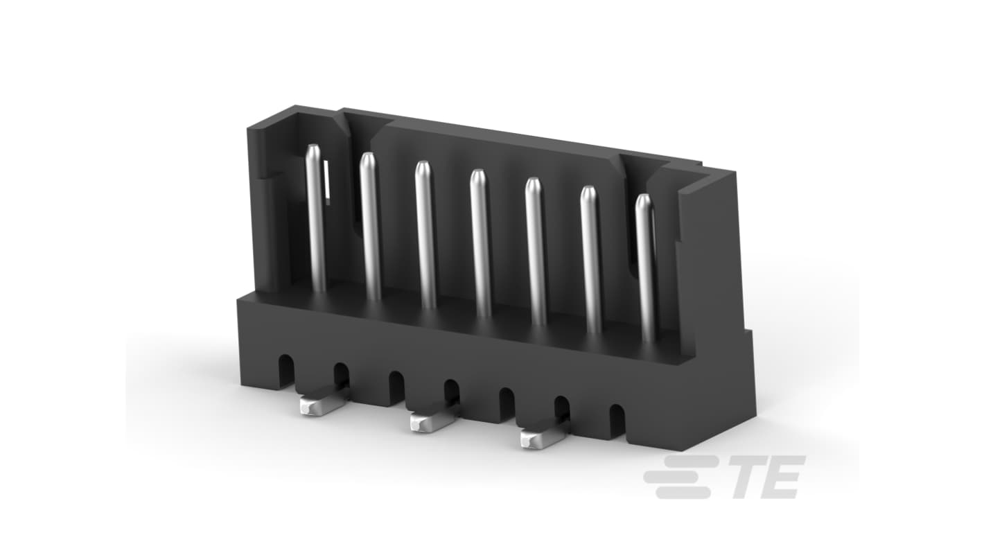 TE Connectivity PCB Mount Header for use with Wire & Cable