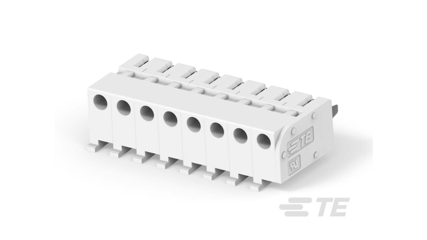 TE Connectivity Fixed Terminal Blocks for use with Wire & Cable