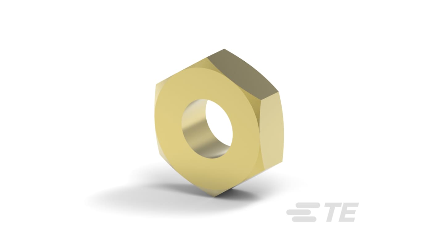 TE Connectivity, AMPLIMITE Series Hex Nut For Use With Connectors