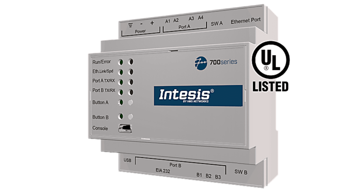Intesis IN701KNX1000000 Building Automation Web Server, IN70