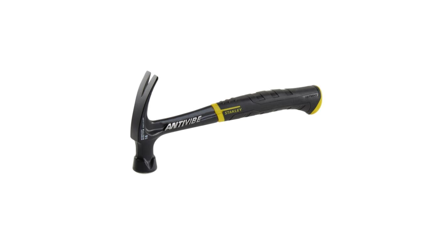 DeWALT 羊角锤, 钢头, 橡胶柄, 700g重, 315 mm总长