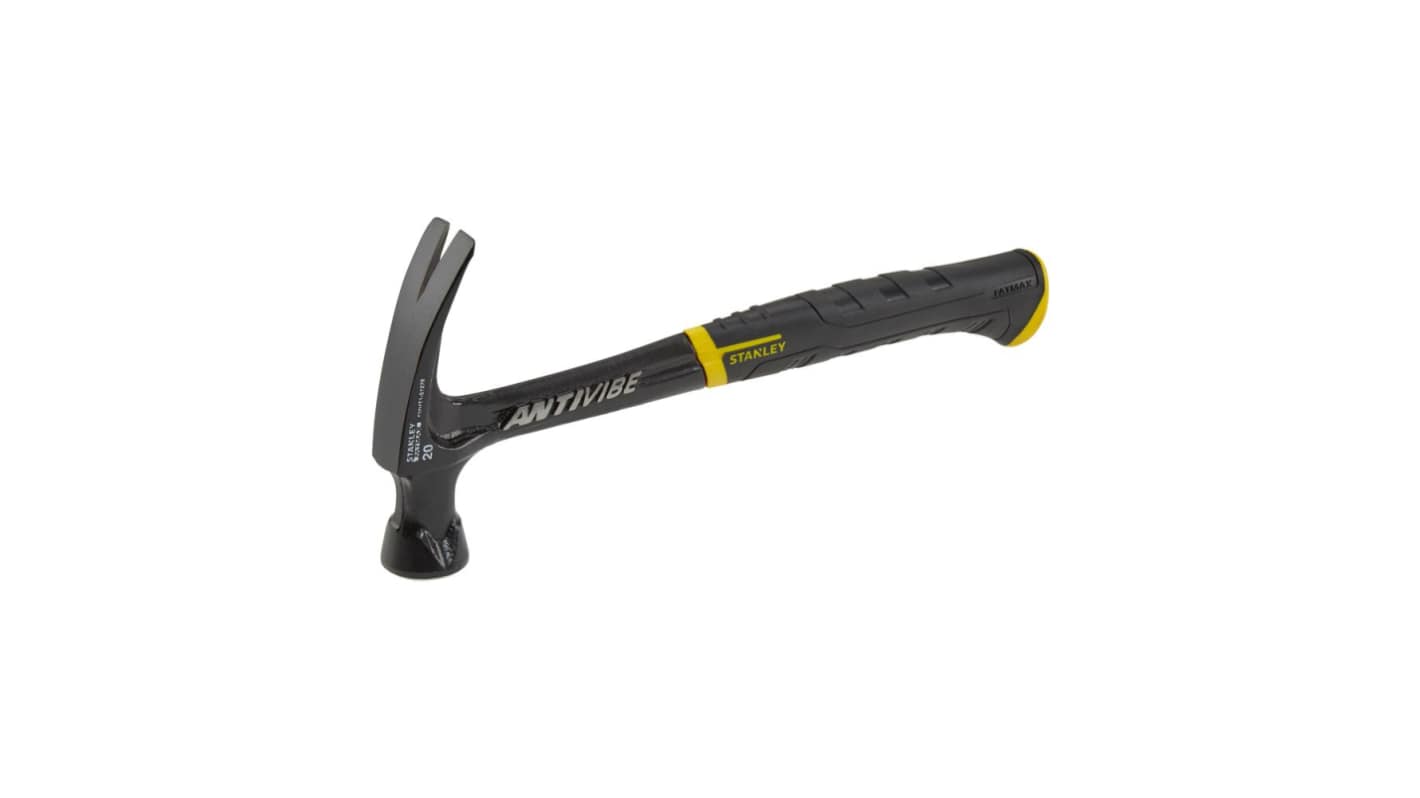 DeWALT Steel Claw Hammer with Rubber Handle, 700g