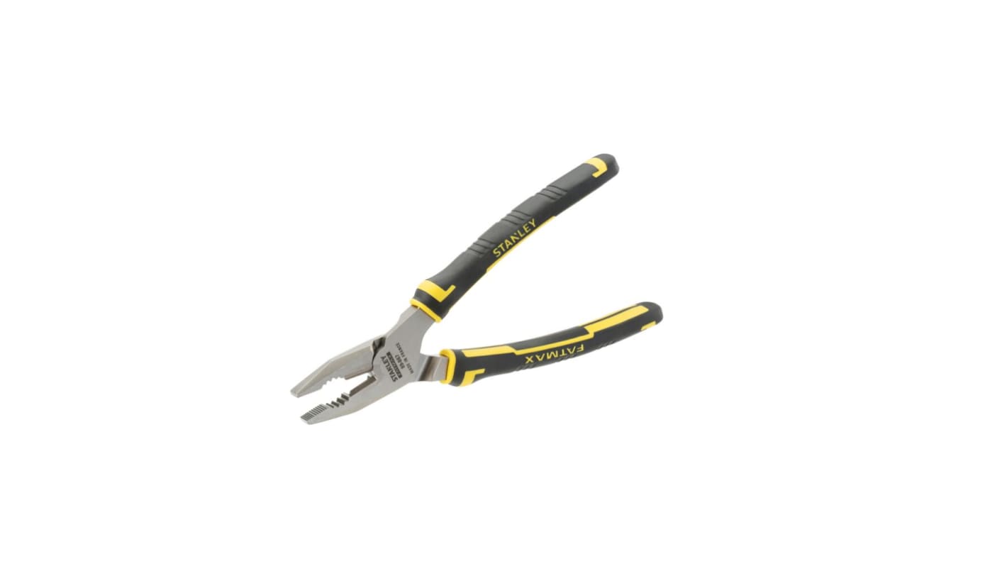 Stanley 0-89-867 4-Piece Pliers, 160 mm Overall, Flat Tip, 6in Jaw