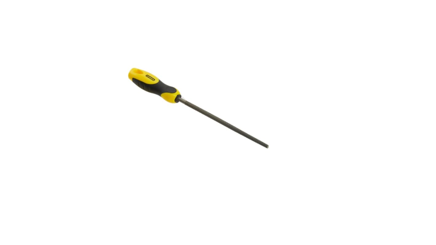 DeWALT 380mm, Rasp Cut, Flat File Handle With Soft-Grip Handle