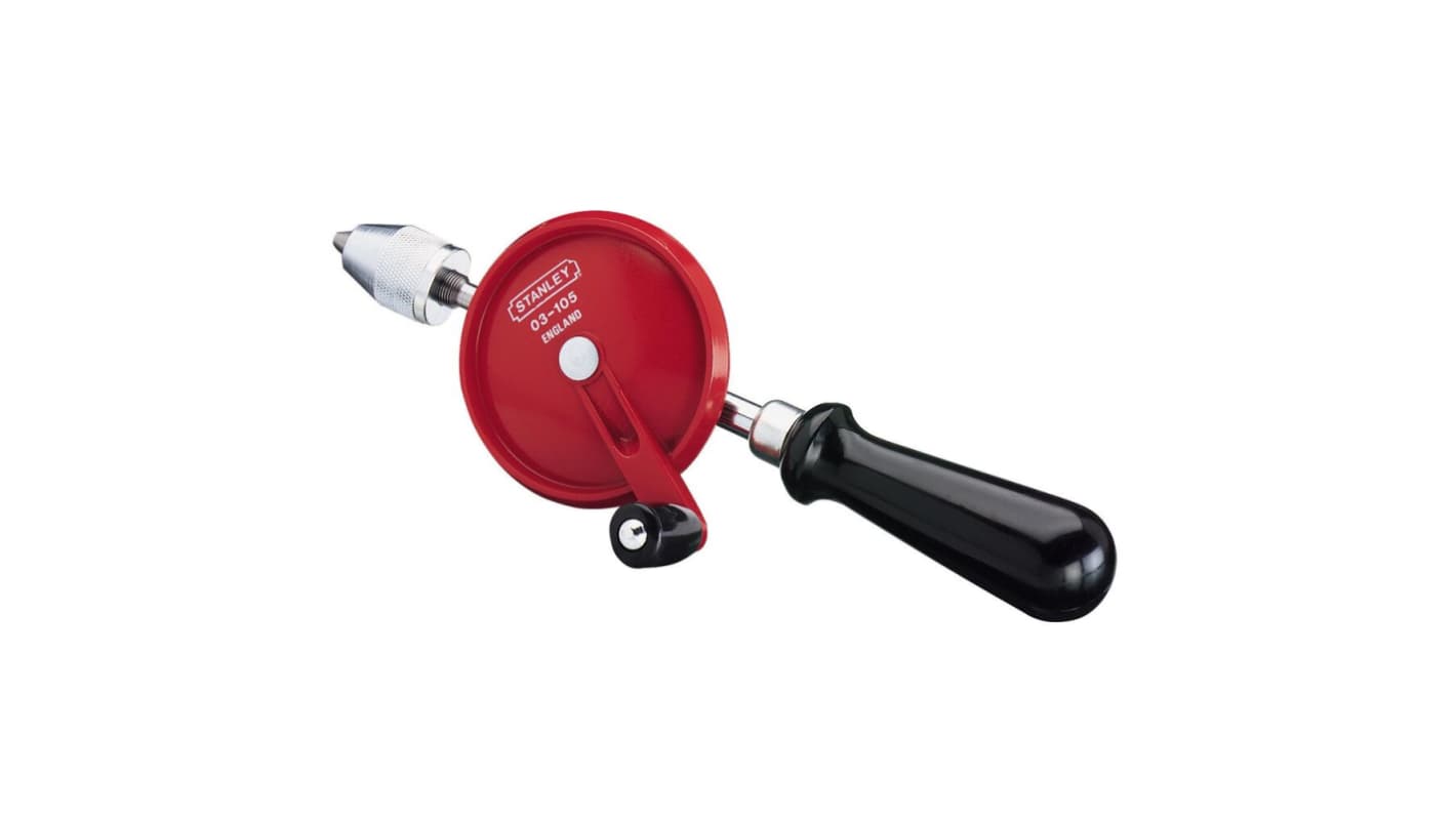 Stanley Chuck 1/4 in 3 Jaw Aluminium Hand Drill
