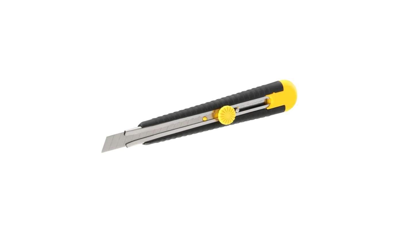 Stanley Safety Knife with Knife Blade, Retractable, 135mm Blade Length
