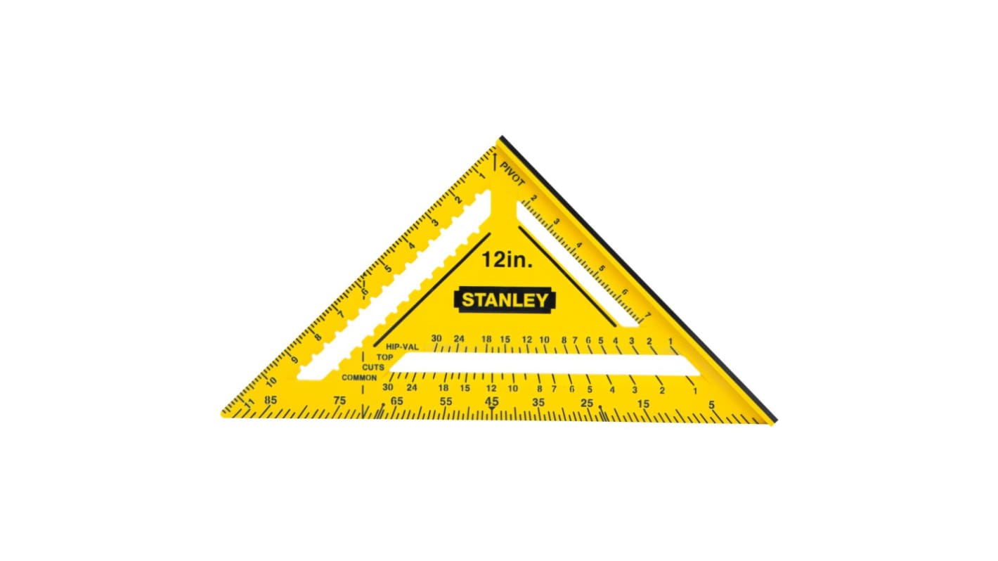 DeWALT 英制, 公制直角尺, 尺杆长305 mm, 角尺座长300mm