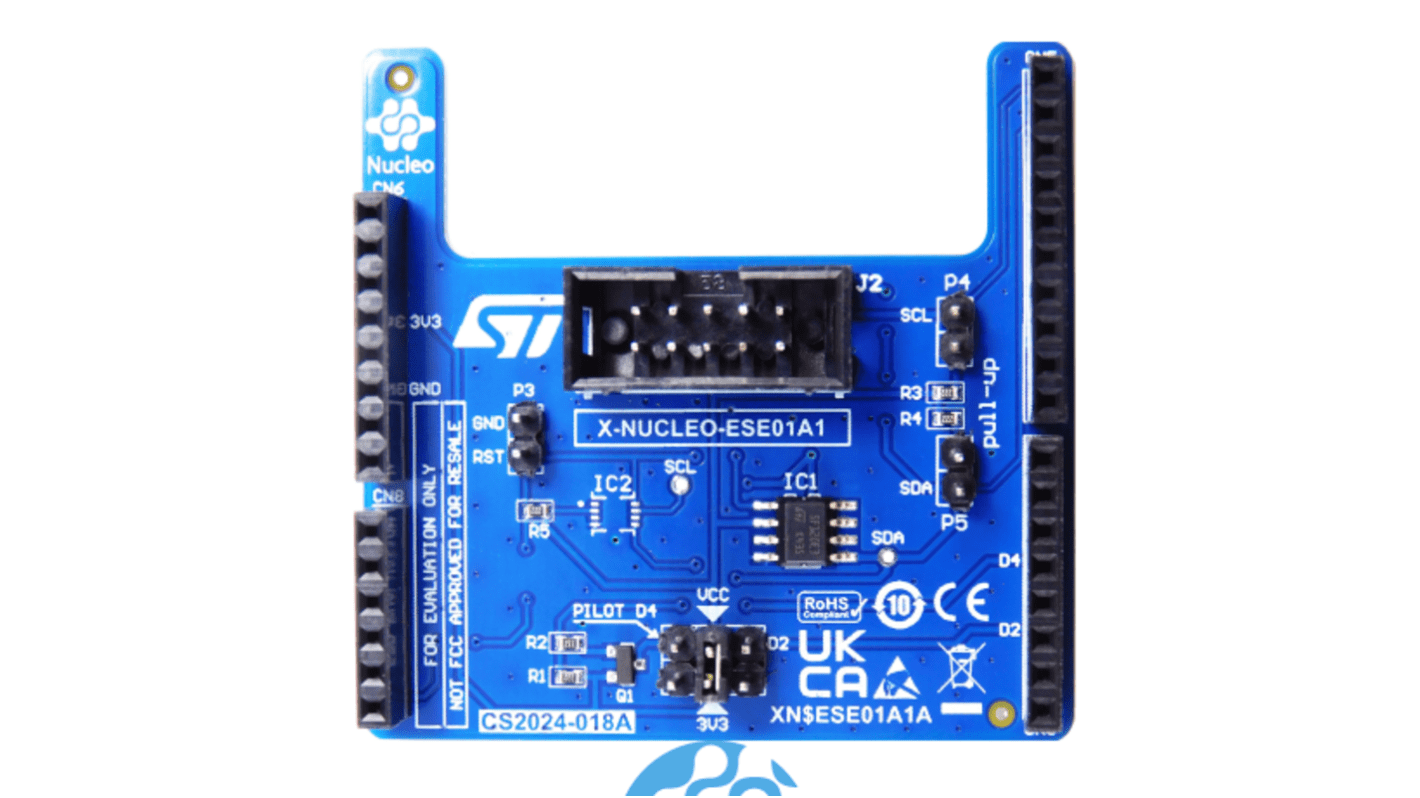 STマイクロ マイクロコントローラ開発ツール, 拡張ボード, X-NUCLEO-ESE01A1 Expansion Board, Arduino, X-NUCLEO-ESE01A1
