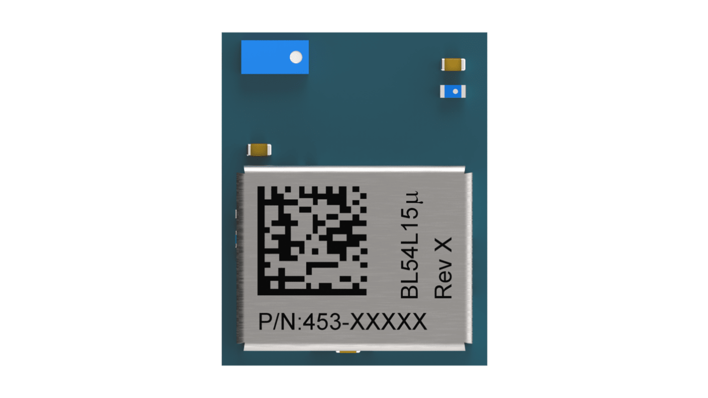 Módulo WiFi y Bluetooth Ezurio, 453-00223C, 802.15.4, Interfáz ADC, I2C, SPI, UART, 1.7 → 3.3V, 14 x 10 x 1.6mm