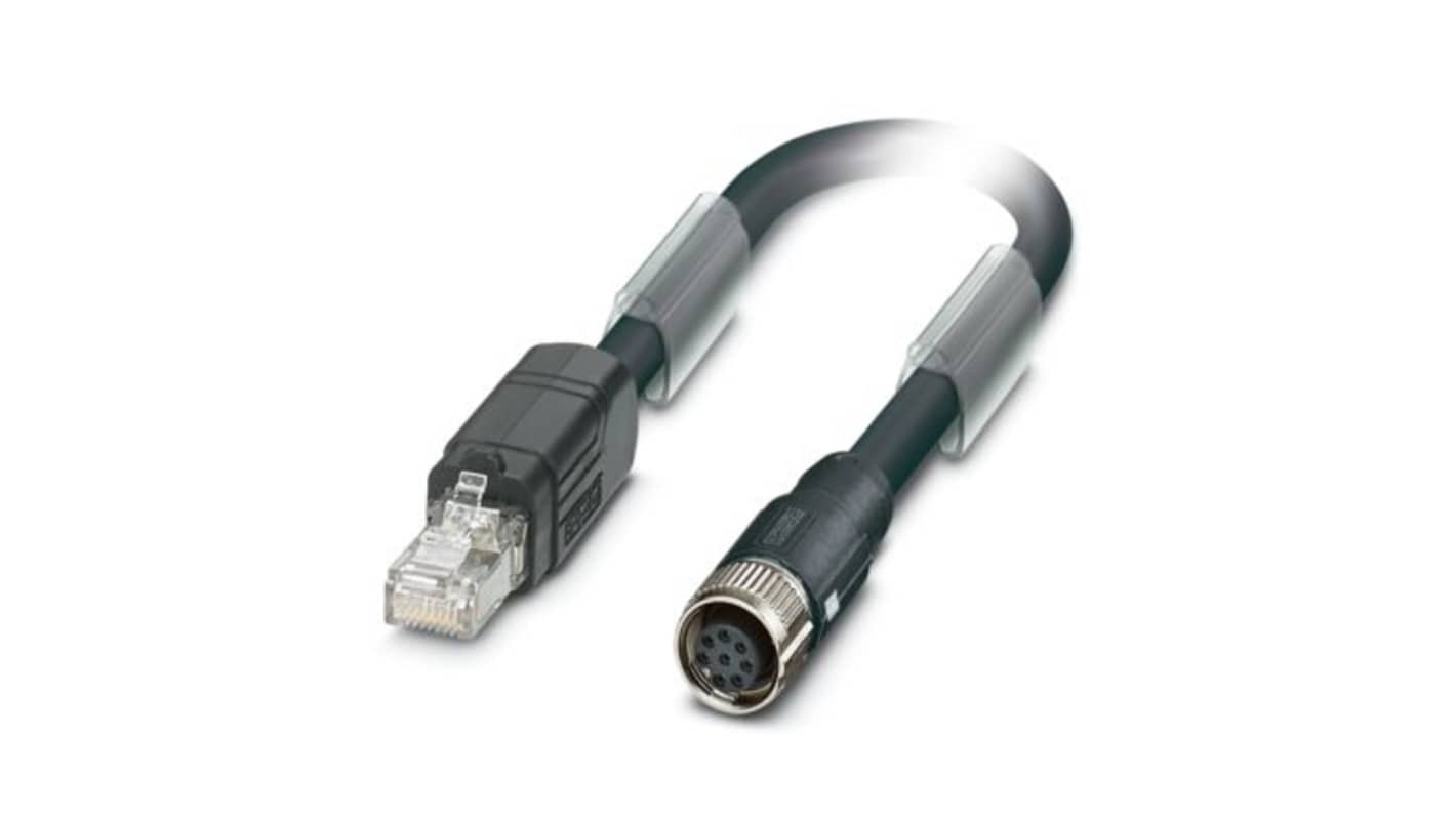Kabel kat. 5 Cat5 długość 1.5m Z zakończeniem Phoenix Contact PVC