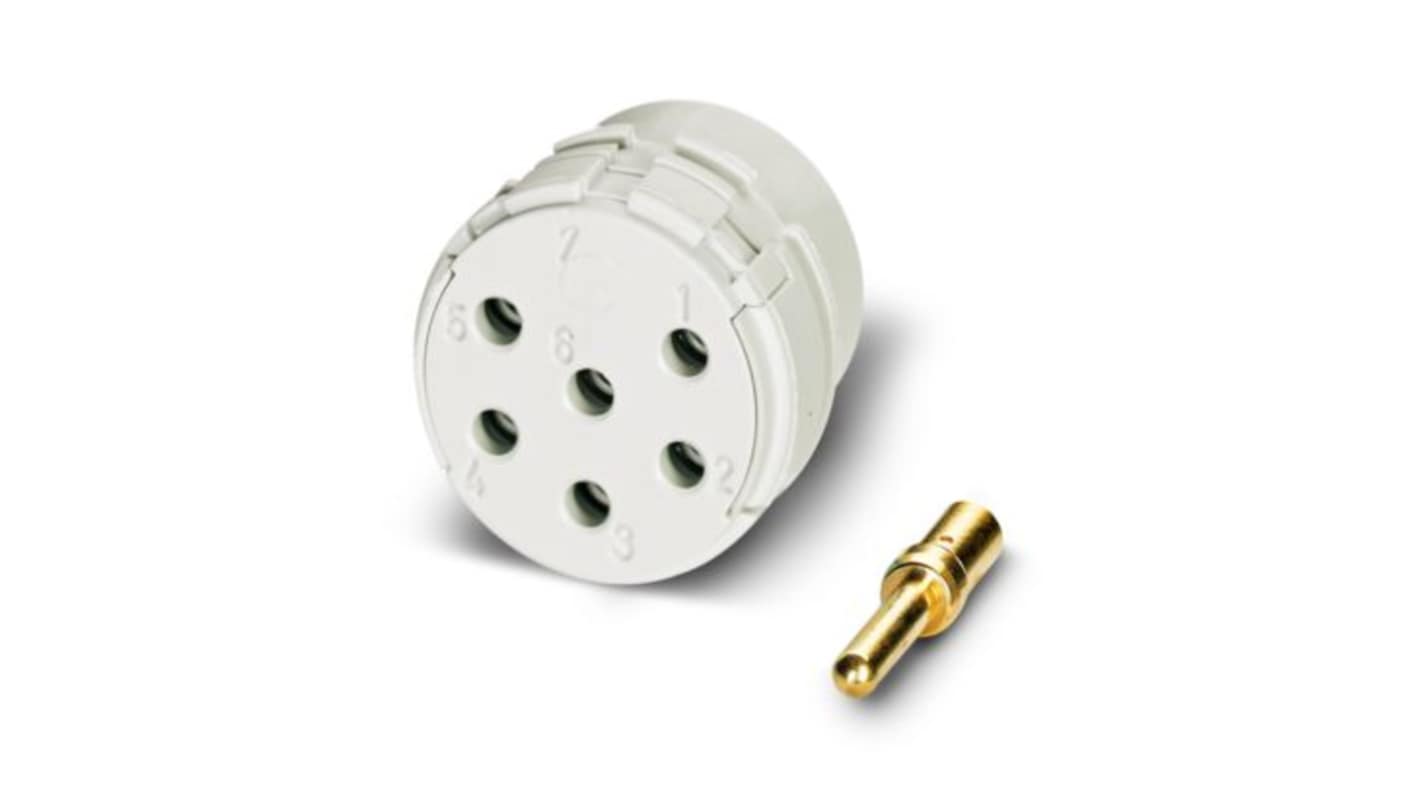 Phoenix Contact PL Contact Insert size 2.5mm 6 Way for use with Shock And Vibration Resistant
