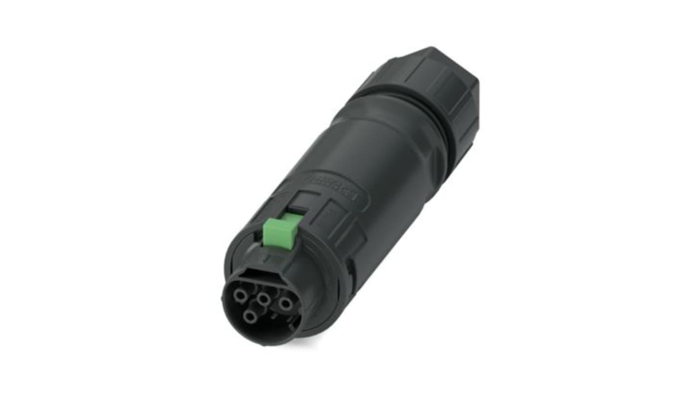 Phoenix Contact Connector, 3 Contacts, Screw, Socket, Female, IP66, IP68, IP69, ArcZero Series