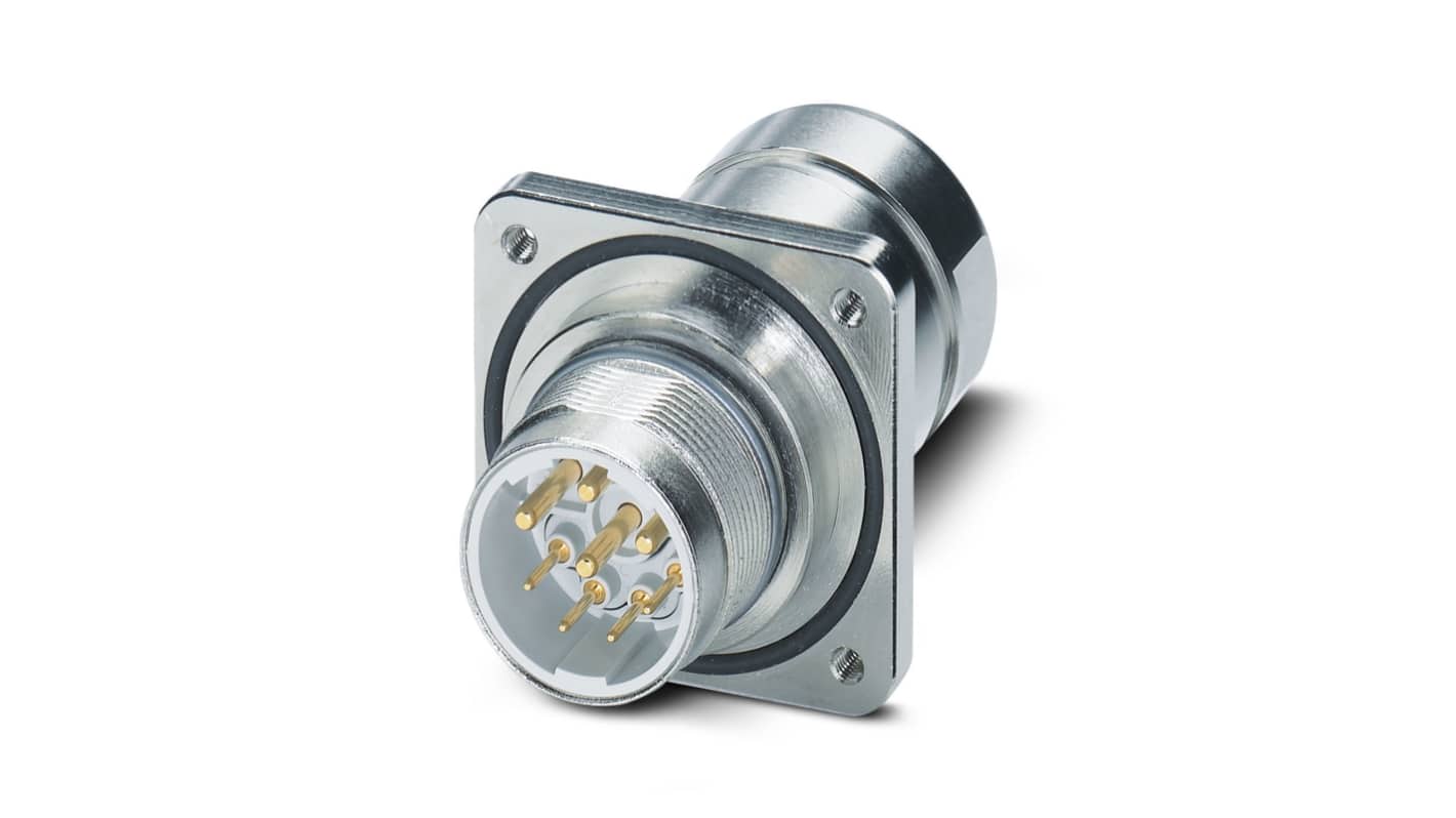 Phoenix Contact Circular Connectors, 6 Contacts, Cable Mount, M23 Connector, Plug, Male, IP67, SF Series