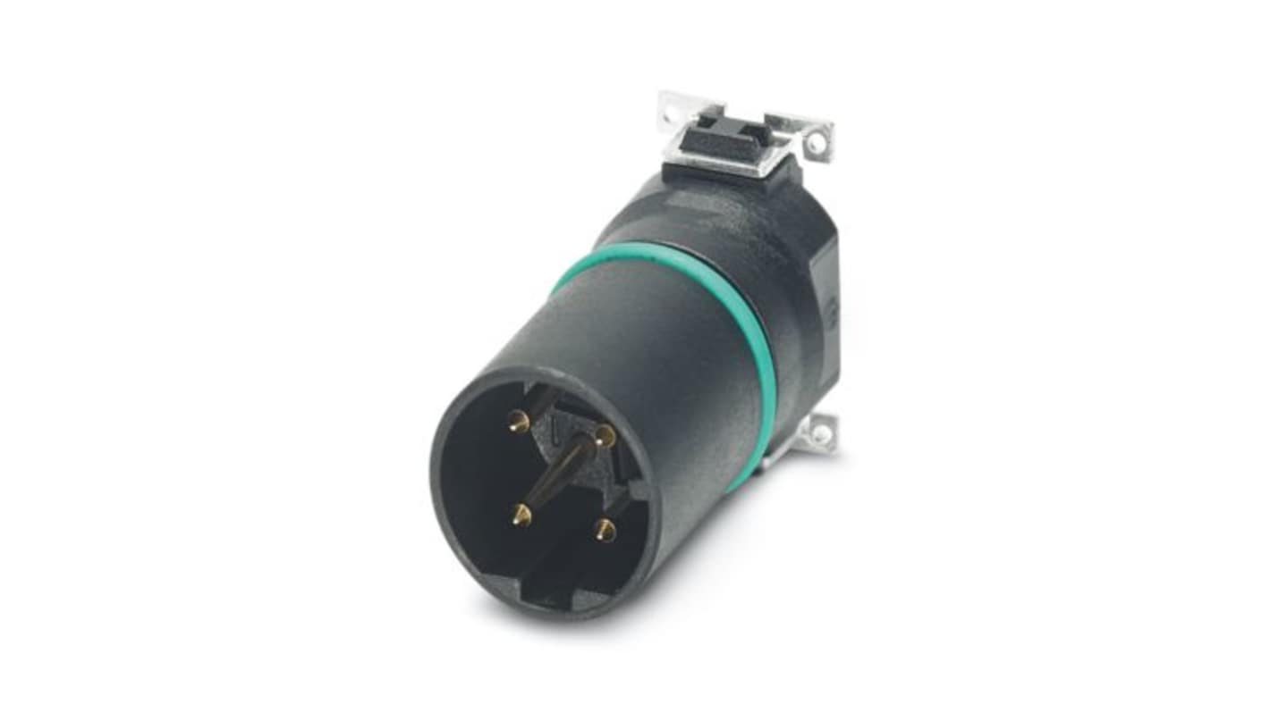 Phoenix Contact PIN Circular Connector Insert 4 Way for use with For Circular Connector Inserts