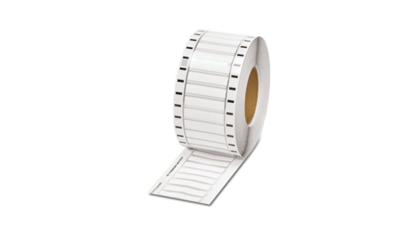 Phoenix Contact Halogen Free Heat Shrink Sleeving, White 3.2 → 6.4mm Sleeve Dia. x 30mm Length 2:1 Ratio, WMS-2