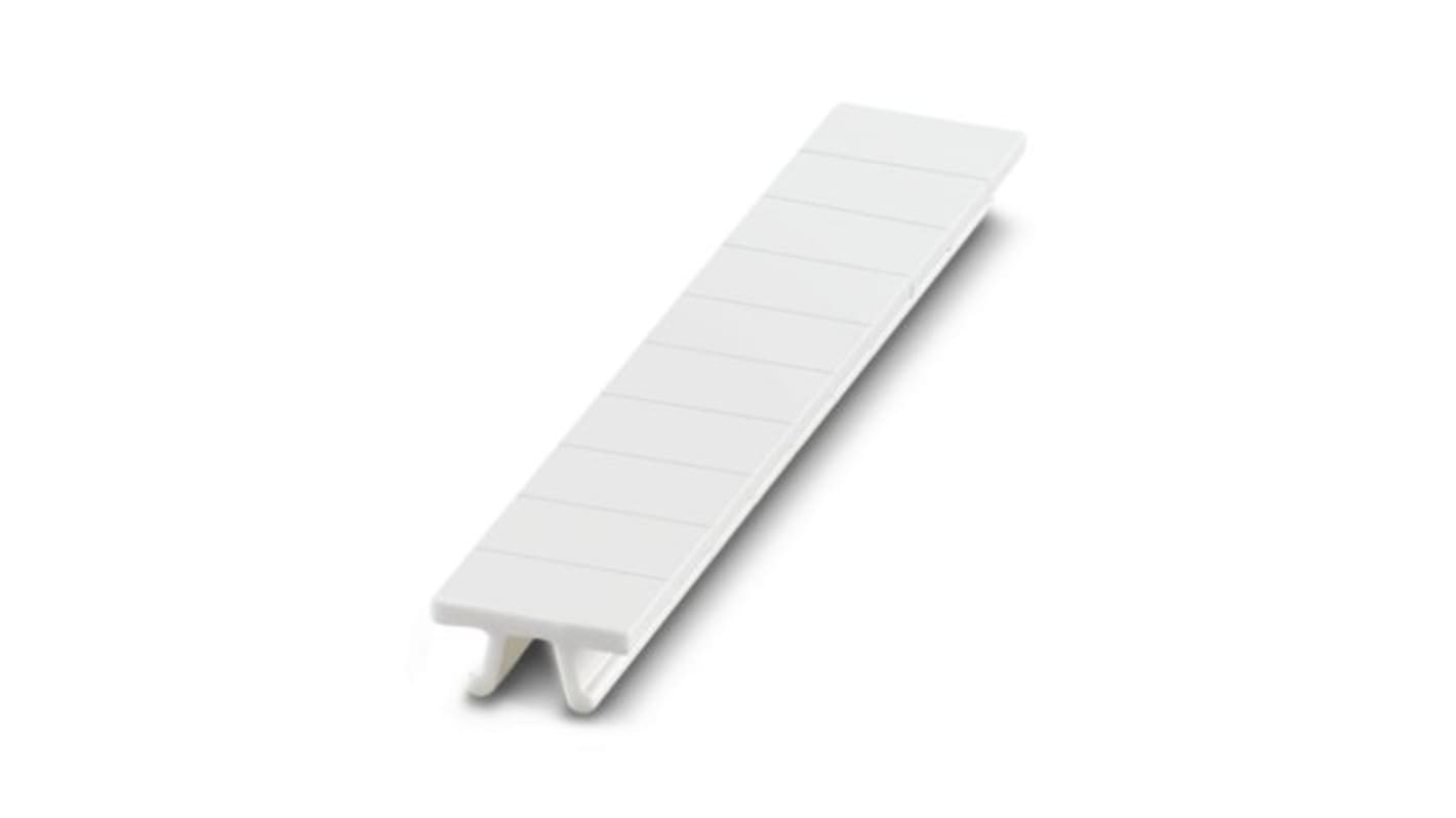 Phoenix Contact, 0824 Labeled Terminal Marker for use with  for use with Terminal Blocks