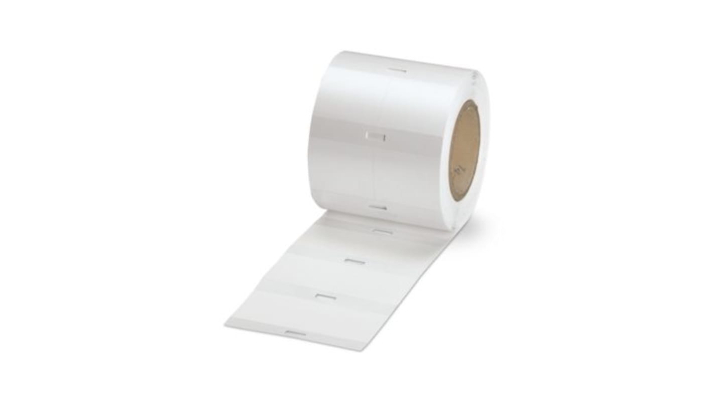 Phoenix Contact EMT Insert Cable Label, White, Pre-printed "Unlabeled", for Axioline F Series, 0801602