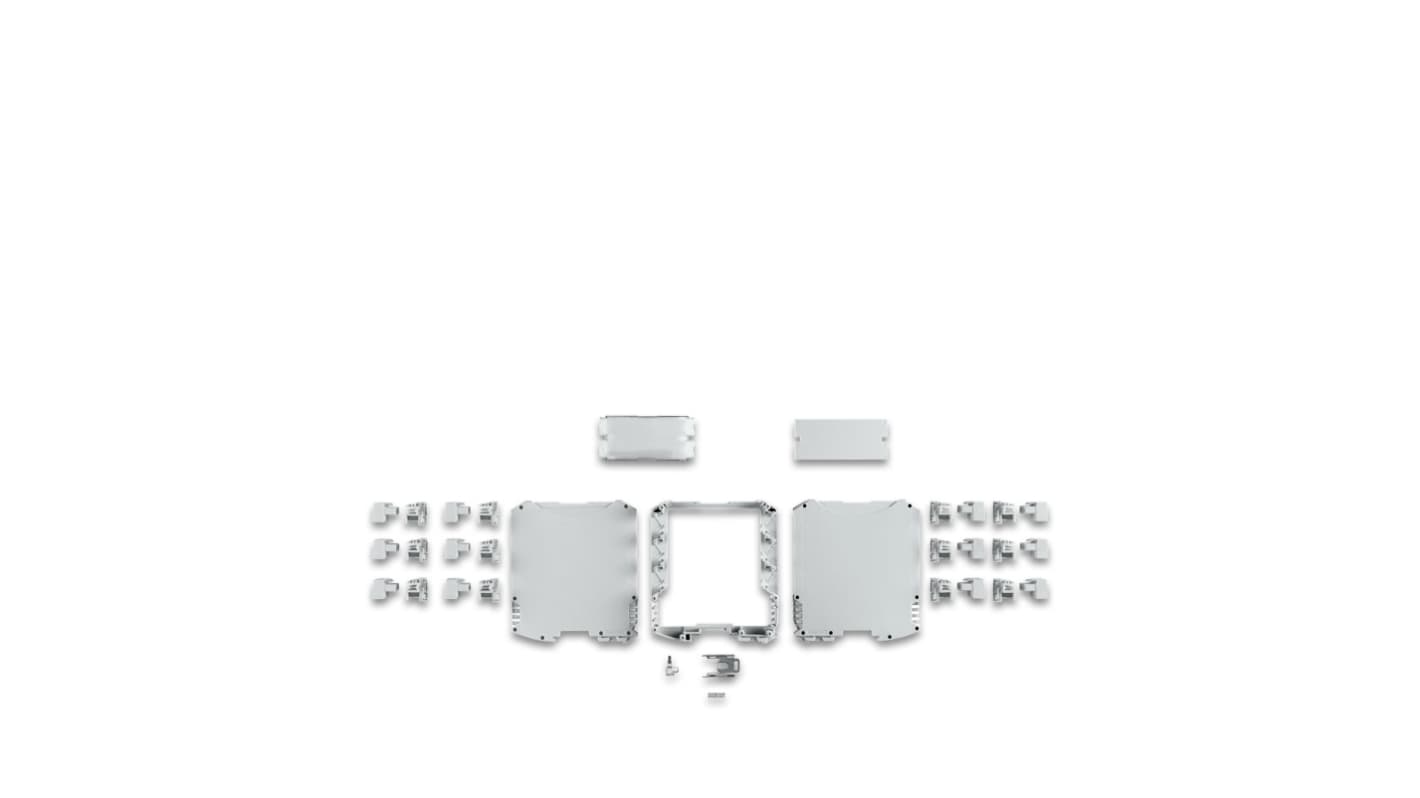 Phoenix Contact DIN Rail Housing Set for Use with Mounting On A DIN Rail, 12A