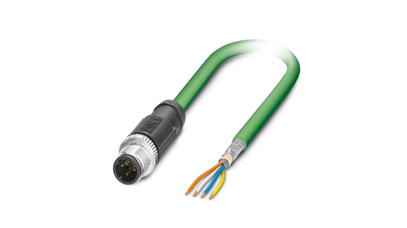 Kabel kat. 5 Cat5 długość 10m Z zakończeniem Phoenix Contact Poliuretan