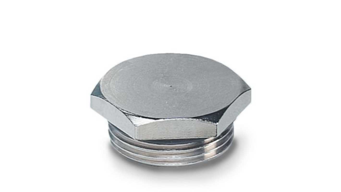 Phoenix Contact EU, M40, Nickel Plated Brass, 50mm Diameter, Threaded