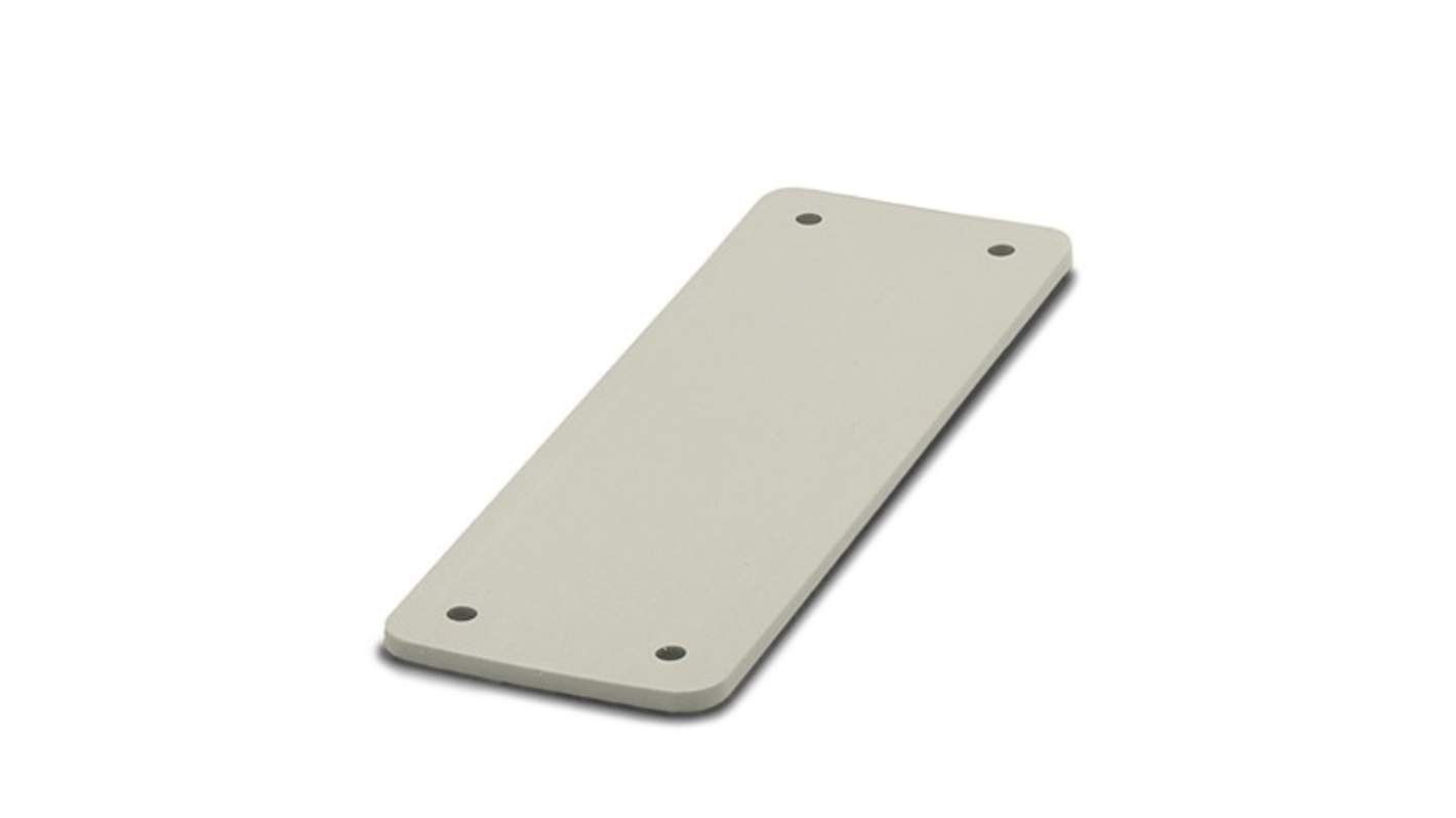 Phoenix Contact HC-B Series PA Cover Plate for Use with Wall Cutouts, 40 x 3.5 x 103mm