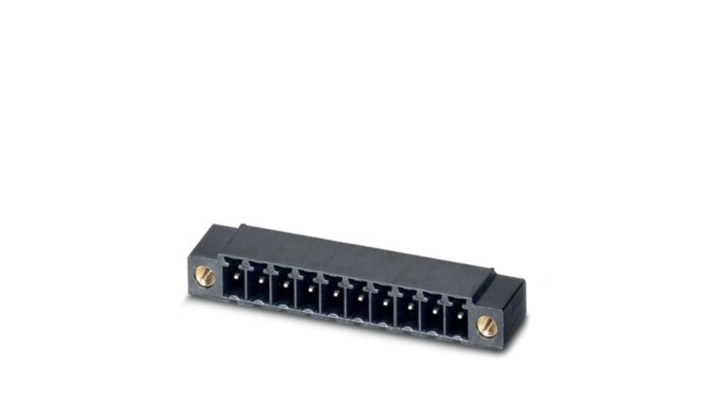 Phoenix Contact 3p单排排针 直向, 3.5mm间距, THT安装, MC系列