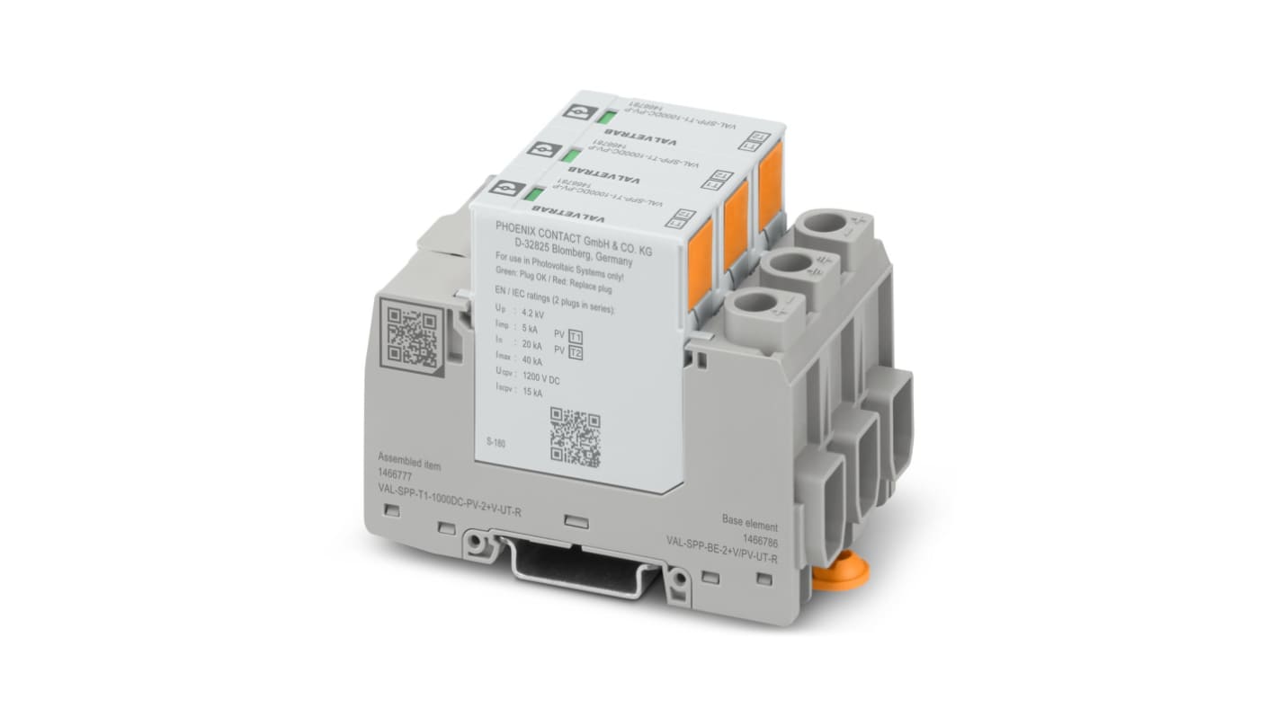 Phoenix Contact Surge Arrester, 4.2kV, DIN Rail Mount