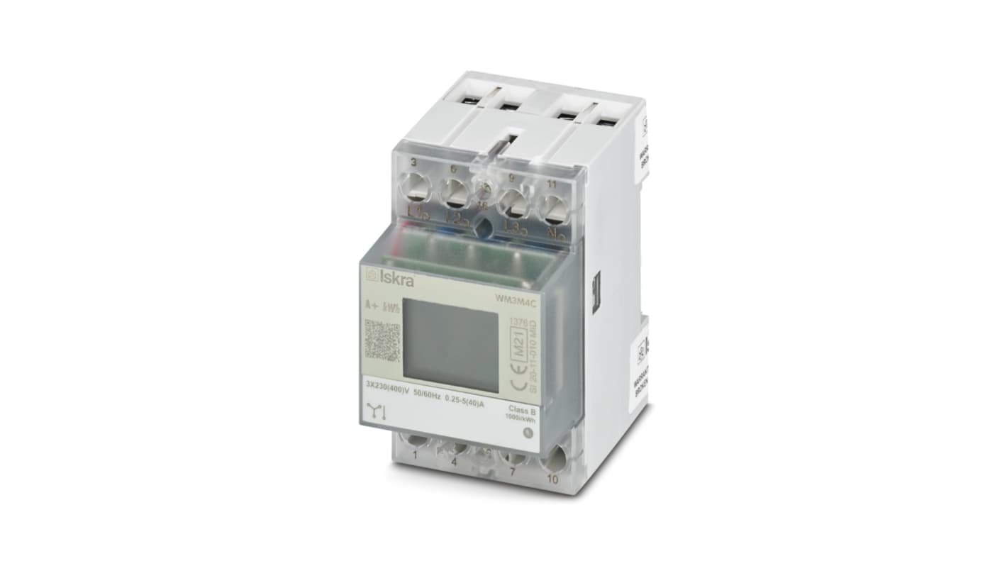 Phoenix Contact CHARX LED Digital Energy Meter, 84mm x 53.6mm