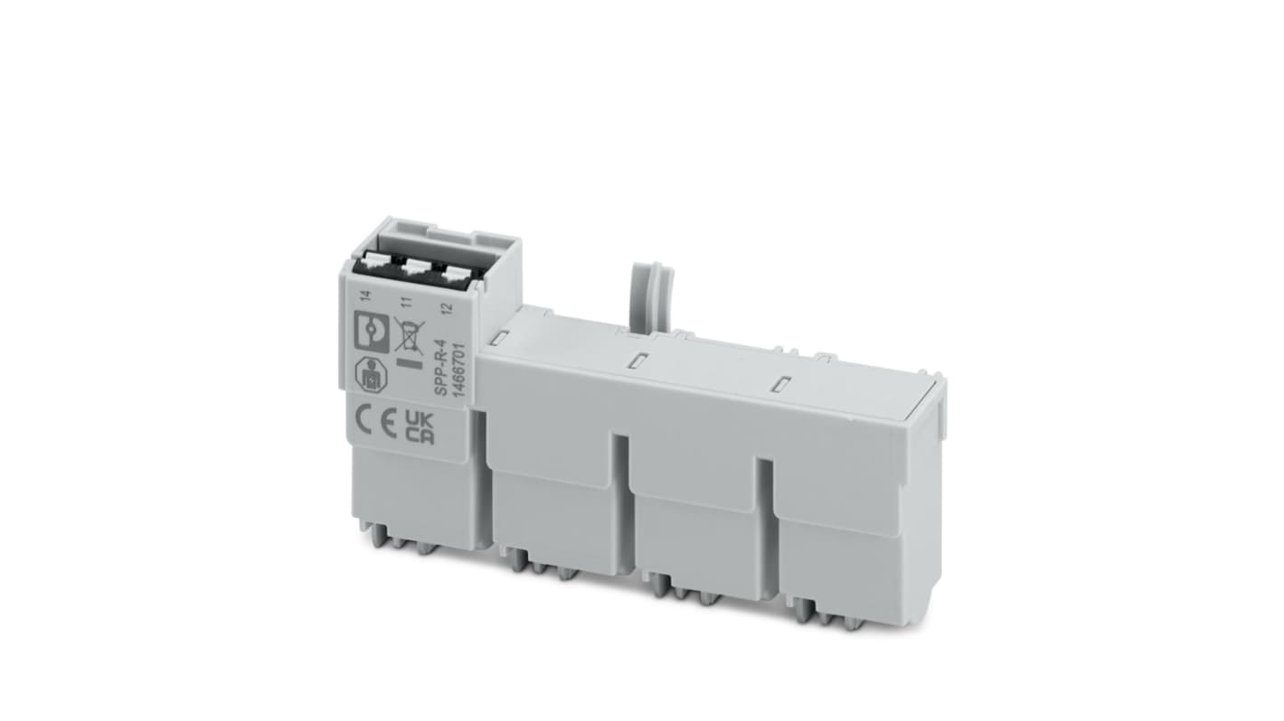 Phoenix Contact SPP-R-4 Series Monitoring Module for Use with 4 Position Surge Arresters and Base Elements from the