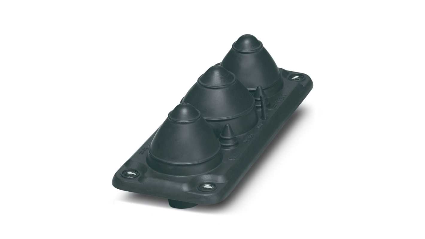 Phoenix Contact MC Series Sheet Steel Galvanised Cable Support for Use with Enclosure, 222 x 92 x 43mm